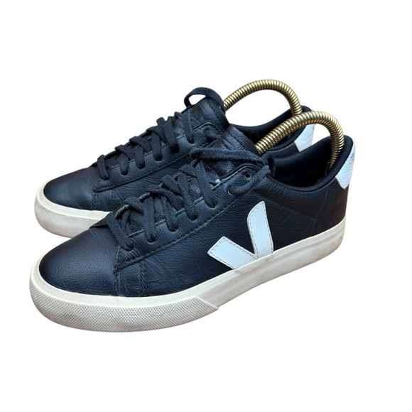 Veja Shoes - Veja women  size  8 Black and White Sneakers